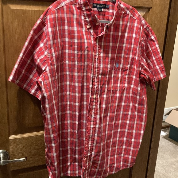 US Polo Assn - short sleeve button down shirt -big and tall - Picture 2 of 4